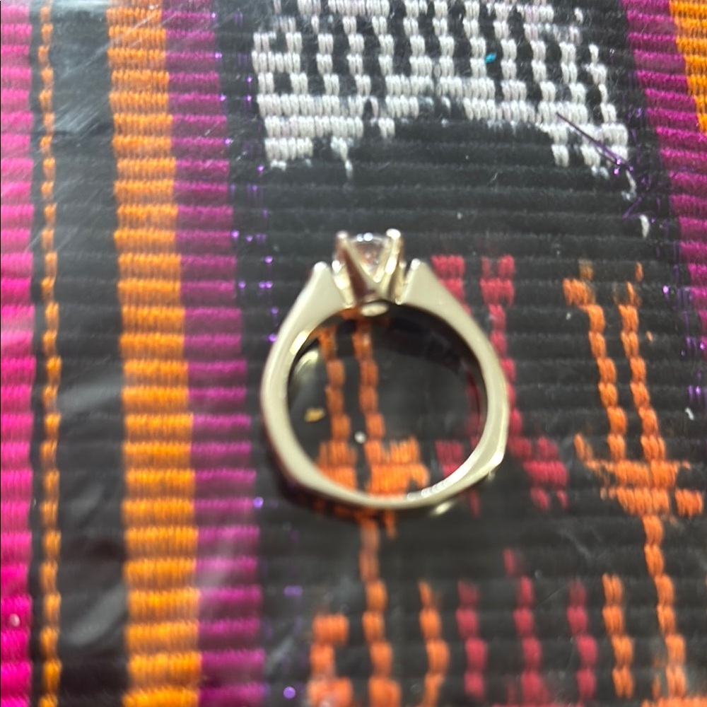 Elegant Silver Plated Ring, Size 9